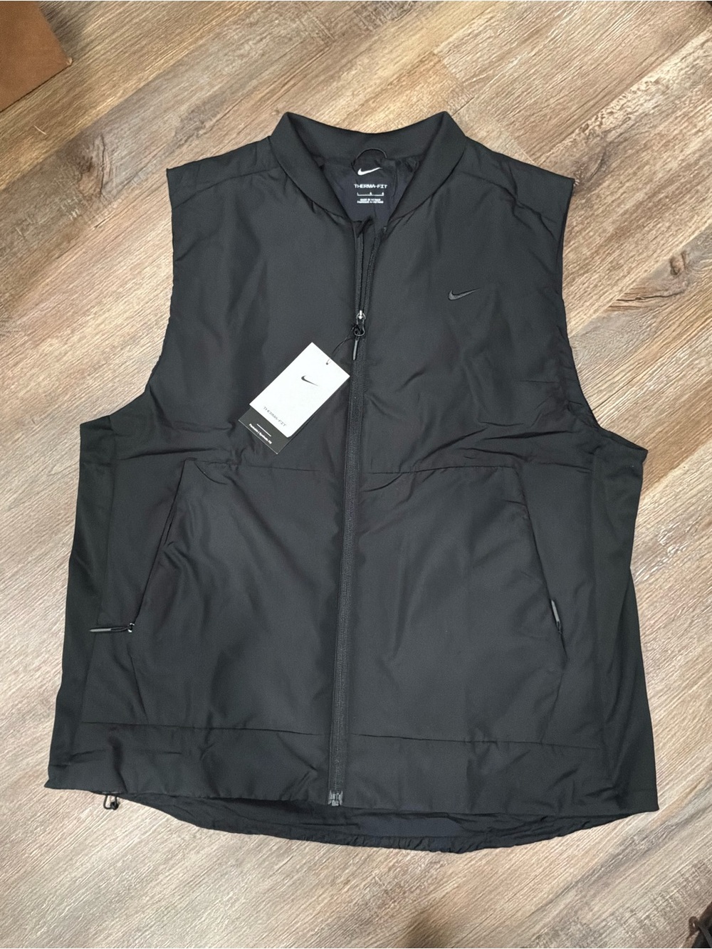 New Nike Therma-Fit Unlimited Black Vest FB7553 010 Men's Size L
